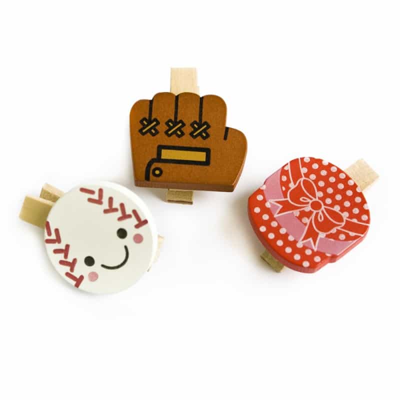 - Wooden Clips / Wooden Clamps - Colorful Life-b