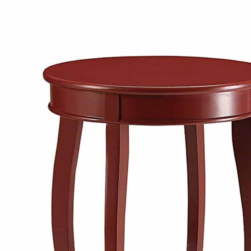 Trendy Side Table, Red