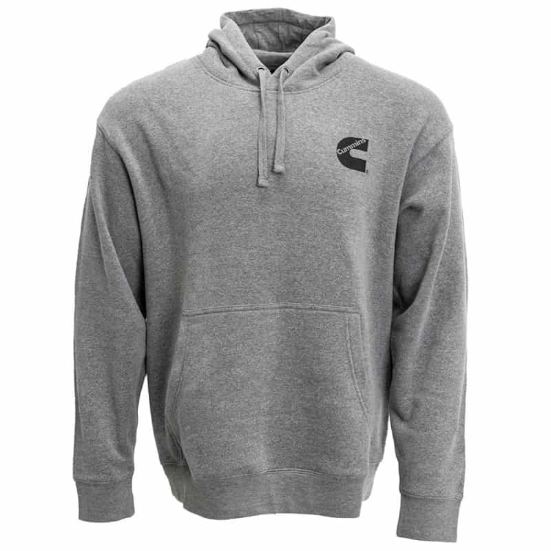Unisex Fleece Pullover Hoodie Sweatshirt In Gray, Comfortable Cotton Blend 4Xl