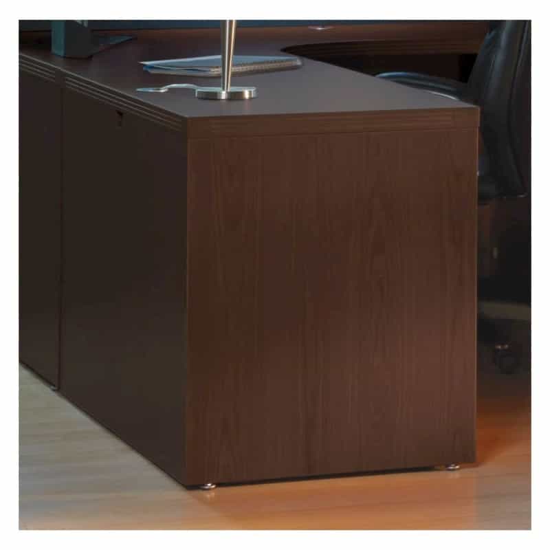 Return 42"W X 24"D, Mocha