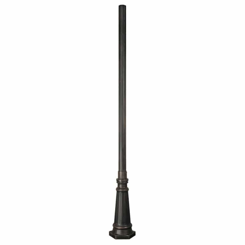 - 90" H Surface Mount Pole