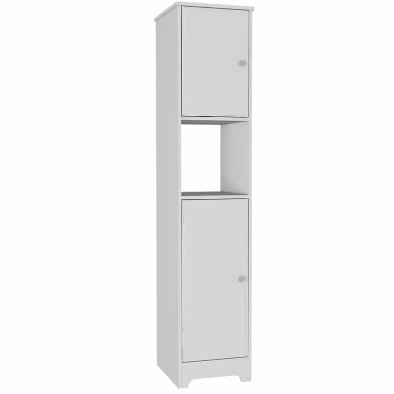 Yaka Linen Cabinet White