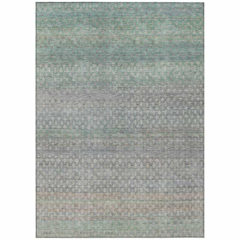 Machine Washable Indoor/Outdoor Chantille Acn2158 Beige 2'6" X 3'10" Rug