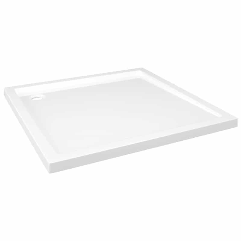 Square Abs Shower Base Tray White 31.5"X31.5"