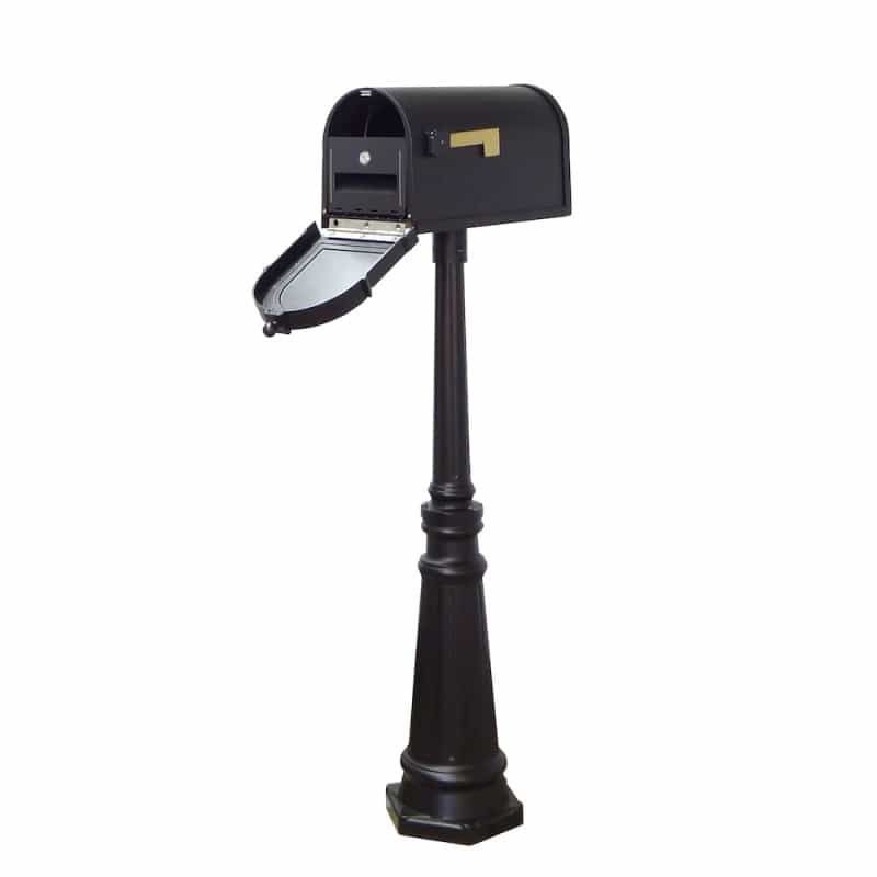 Berkshire Curbside Mailbox With Locking Insert And Tacoma Mailbox Post