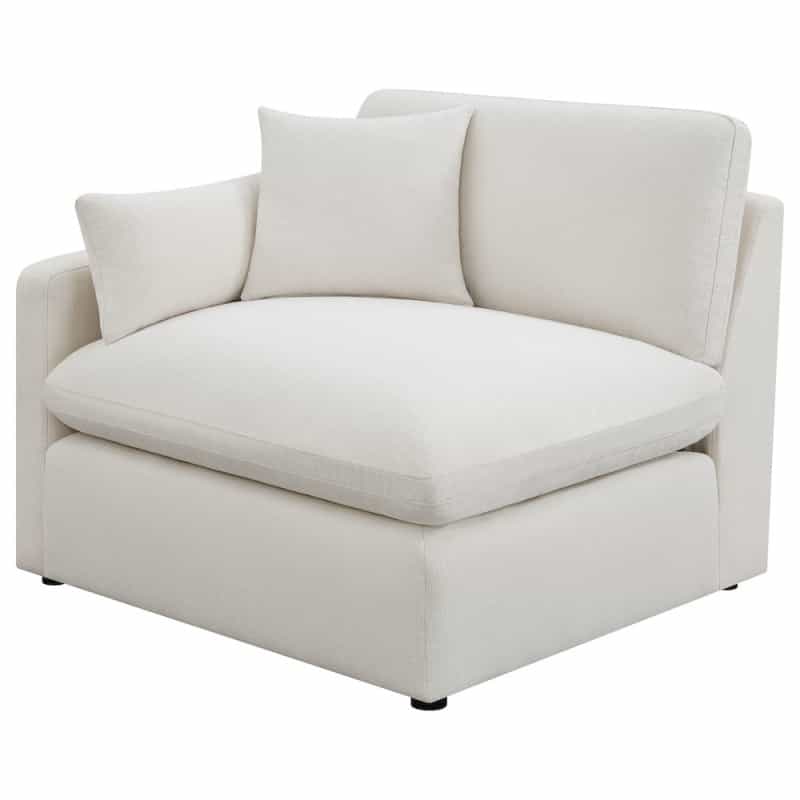 Hobson Upholstered Laf Chair Ivory