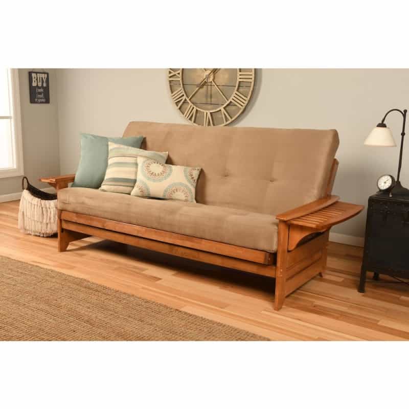 Phoenix Frame-Barbados Finish-Suede Peat Mattress