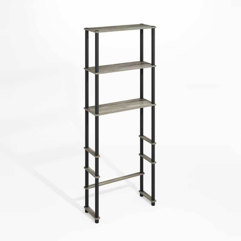 Turn-N-Tube Freestanding Over-The-Toilet Storage Rack With 3 Shelves