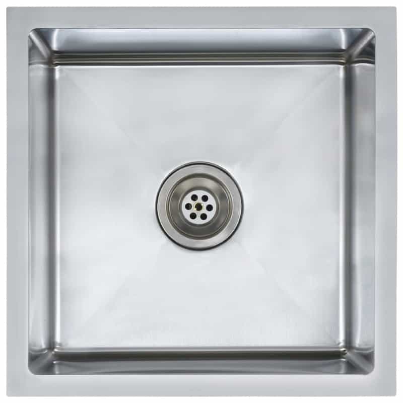 Vidaxl Handmade Kitchen Sink With Strainer Stainless Steel, 145077