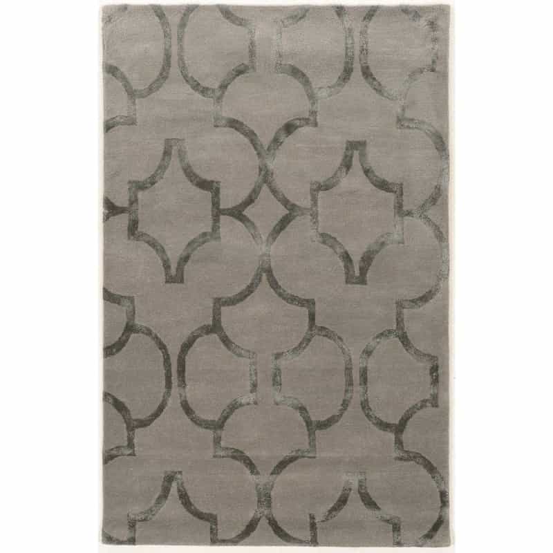 Aspire Wool Geo Slate 8X11, Rug