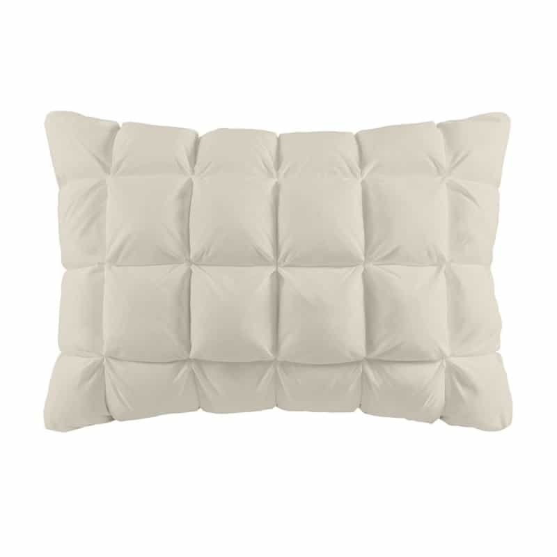 Stay Puffed Overfilled Pillow Protector Single Piece In Tan Color
