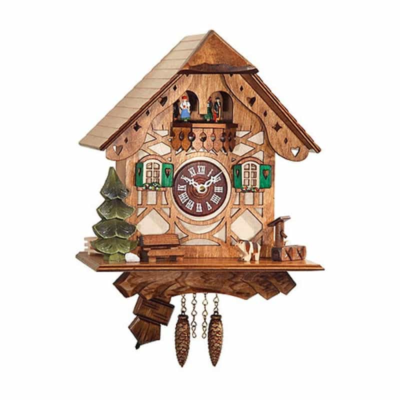 Battery-Operated Clock - Mini Size With Music/Chimes