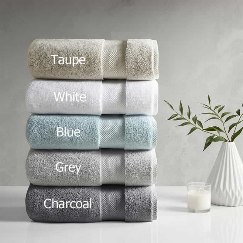 1000Gsm 100% Cotton 6 Piece Towel Set