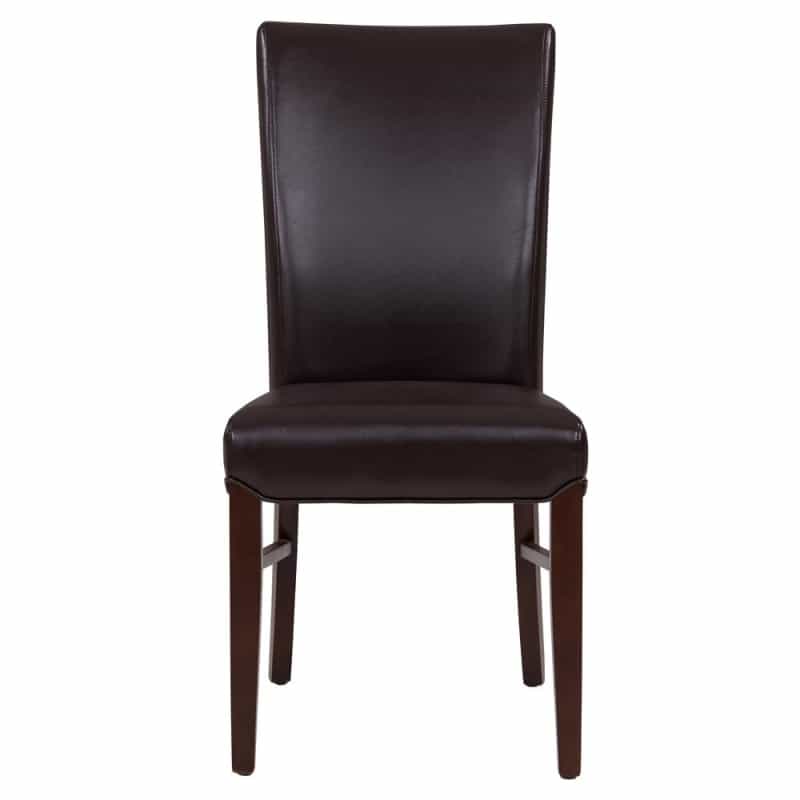 Milton Bonded Leather Dining Side Chair, (Set Of 2)