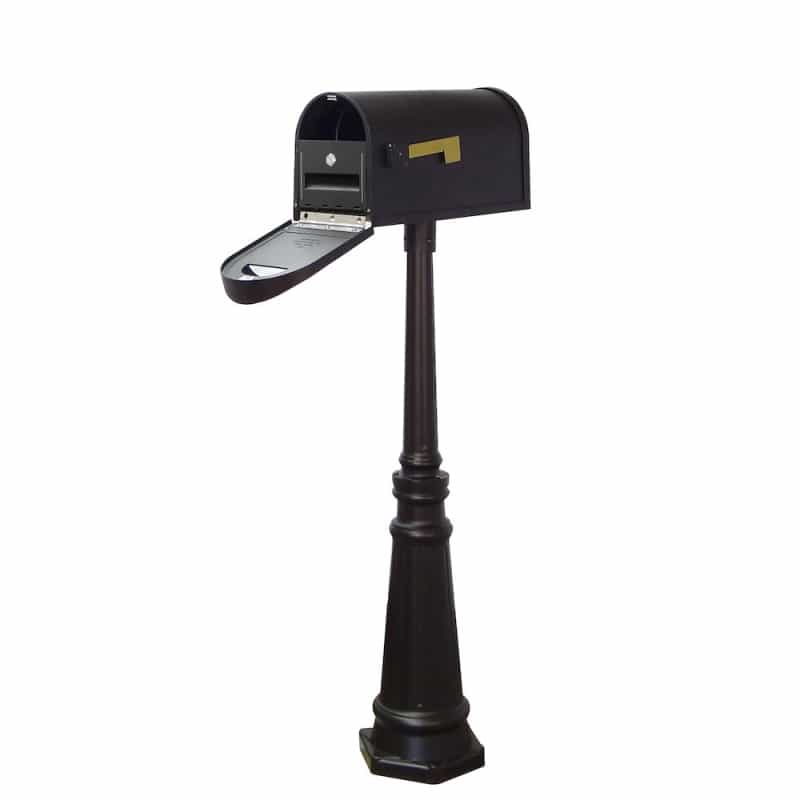 Classic Curbside Mailbox With Locking Insert And Tacoma Mailbox Post