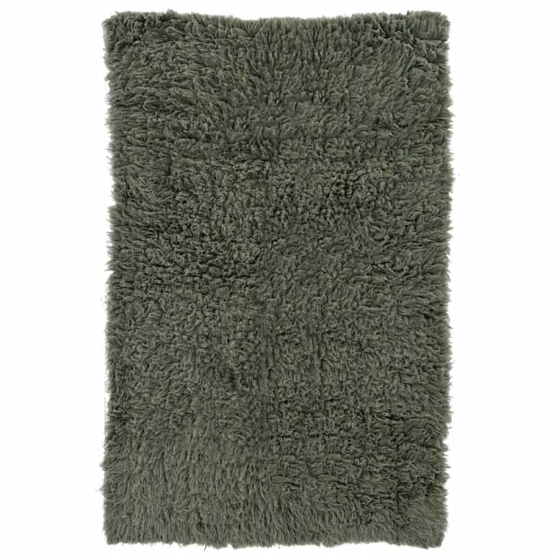 New Flokati 1400Gram Olive 8X10, Rug