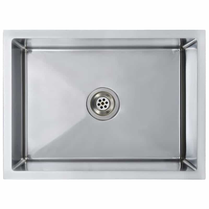 Vidaxl Handmade Kitchen Sink With Strainer Stainless Steel, 145078