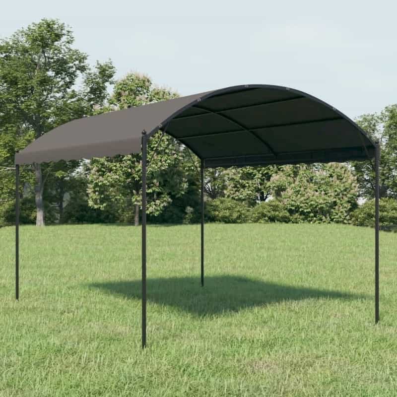 Canopy Anthracite And Black Steel Large Durable Canopy