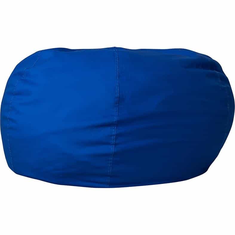 Oversized Solid Royal Blue Refillable Bean Bag Chair For All Ages
