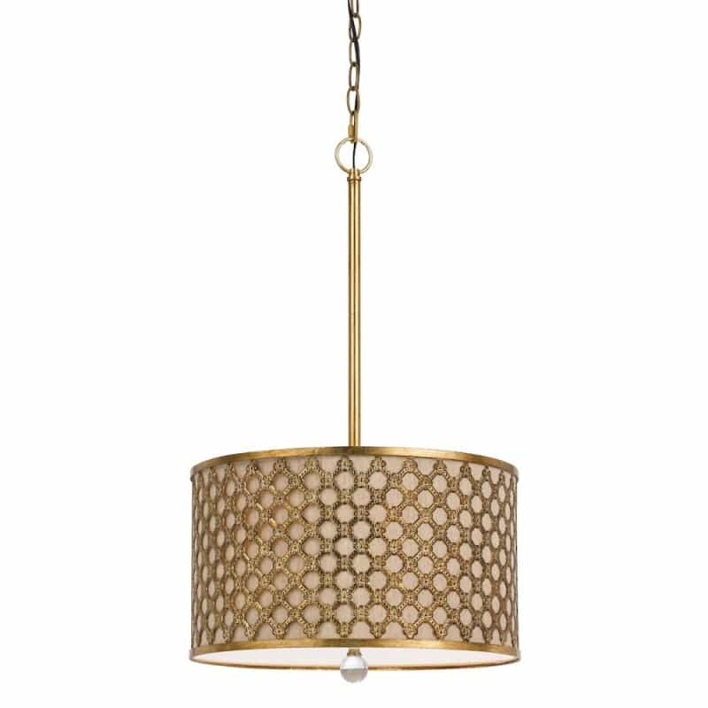 60W X 3 Fairview Metal Pendant