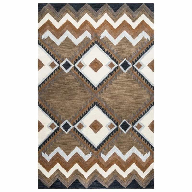 8' X 10' Hand-Tufted Rectangle Rug