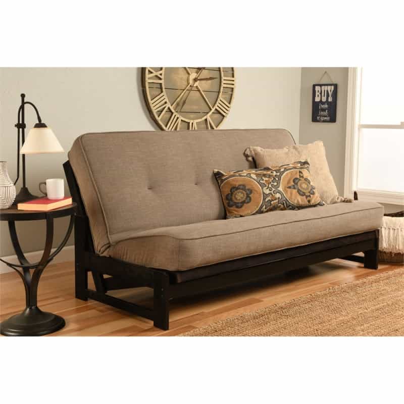 Aspenframe-Reclaim Mocha Finish-Linen Stone Mattress