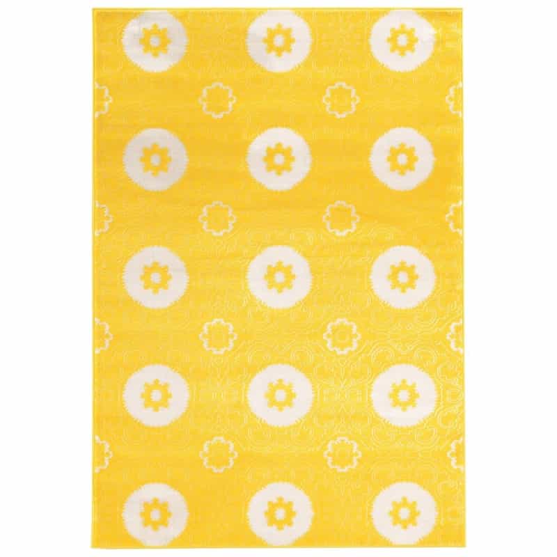 Prisma Karma Yellow & White 8X10.4, Rug