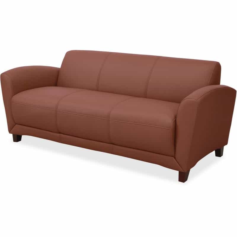 Lorell Accession Reception Sofa - 34.5" X 75" X 31.1" Overall Dimension - 1 Each