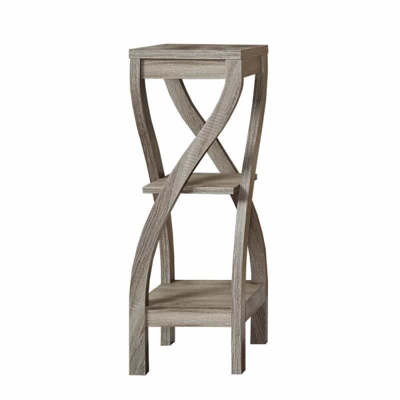 Accent Table, Side, End, Plant Stand, Square, Living Room, Bedroom