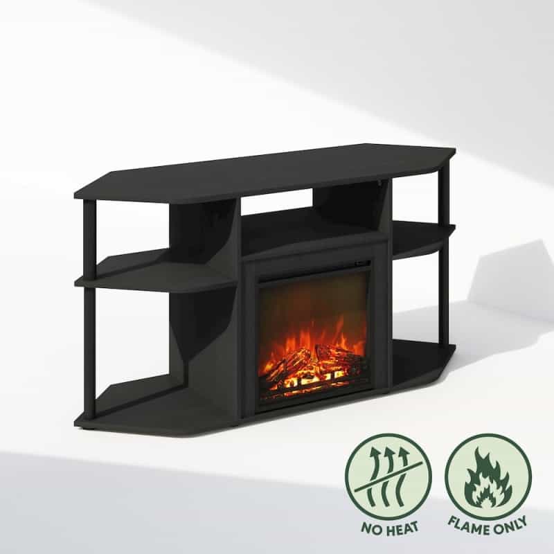 Decorative Electric Fireplace Corner Tv Stand, Entertainment Center