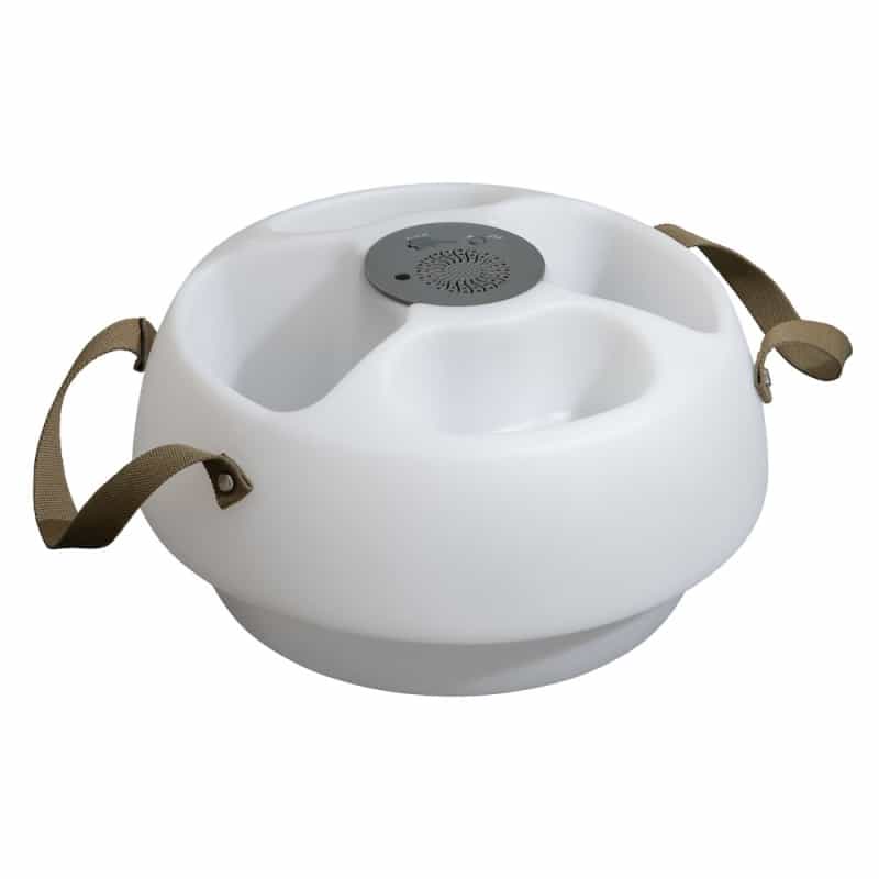 Sunjoy Pool Floating Bluetooth Speakers, Floating Beverage Tub