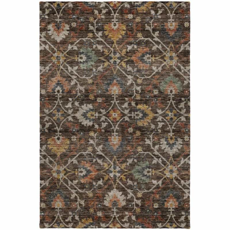 Indoor/Outdoor Silk Road Chocolate 6'6" X 9'6" Rug