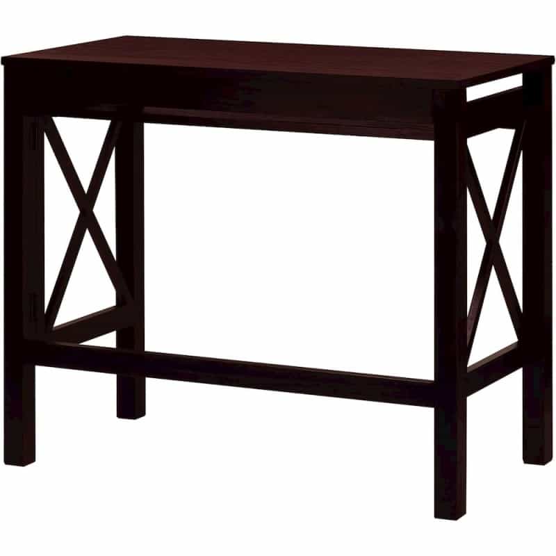 Montego Folding Desk With Pull-Out-Espresso