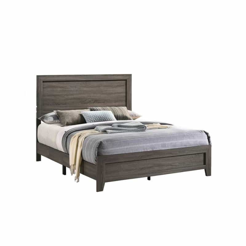 Anastasia Eastern King Bed In Light Brown