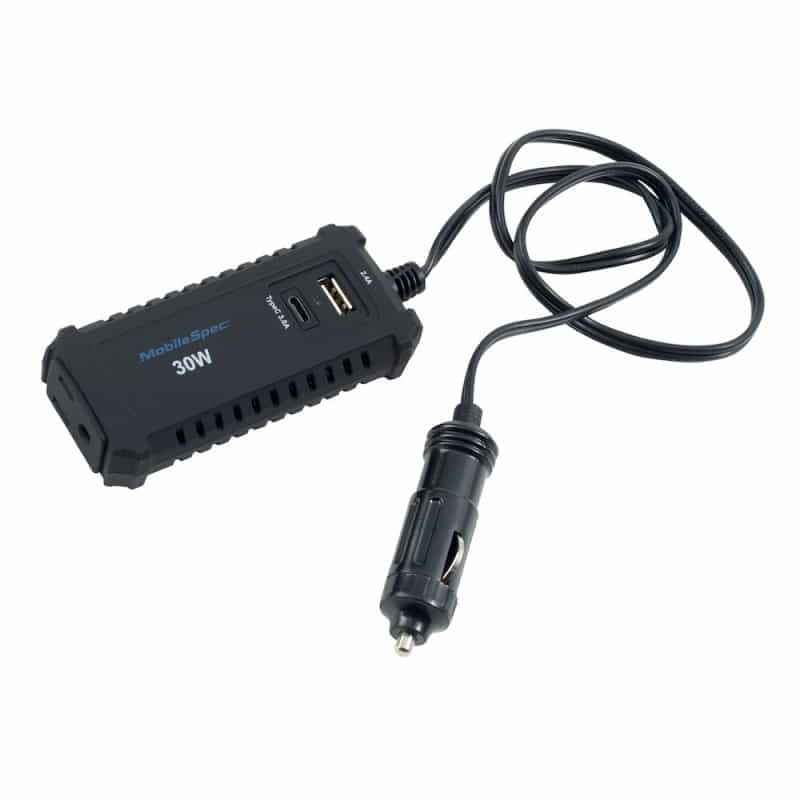 30W Power Strip Inverter Car Power Inverter Dc 12V To 110V Ac Converter