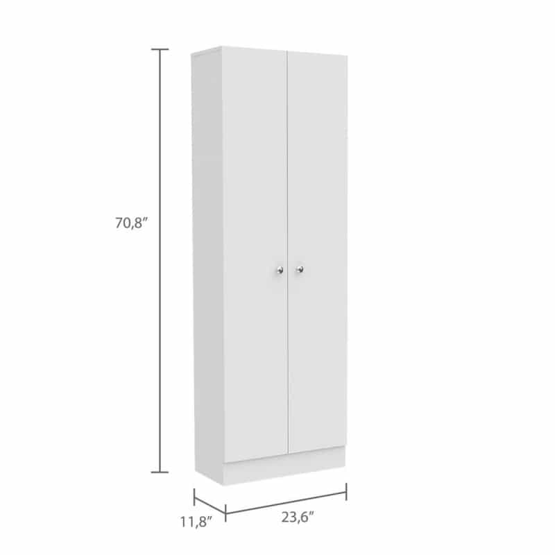 Dakari Multistorage Cabinet White