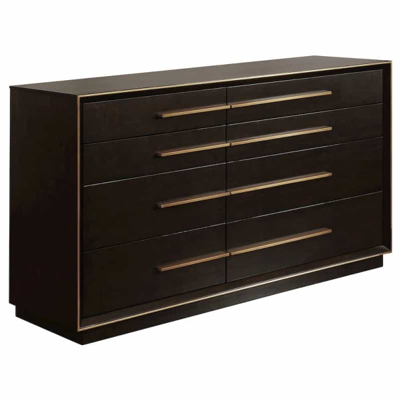Durango 8-Drawer Dresser Smoked Peppercorn