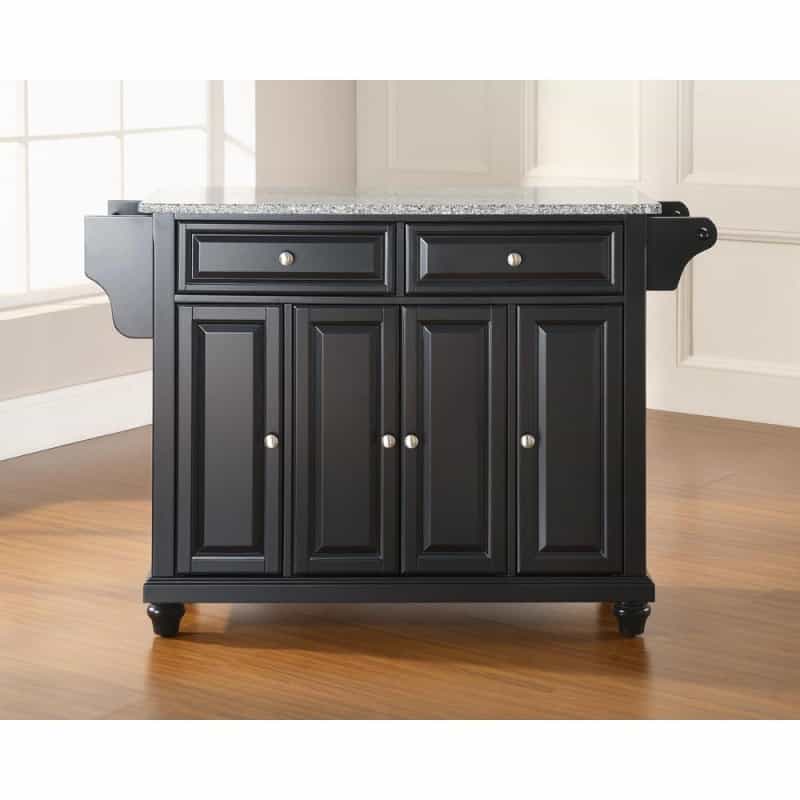 Cambridge Granite Top Full Size Kitchen Island/Cart