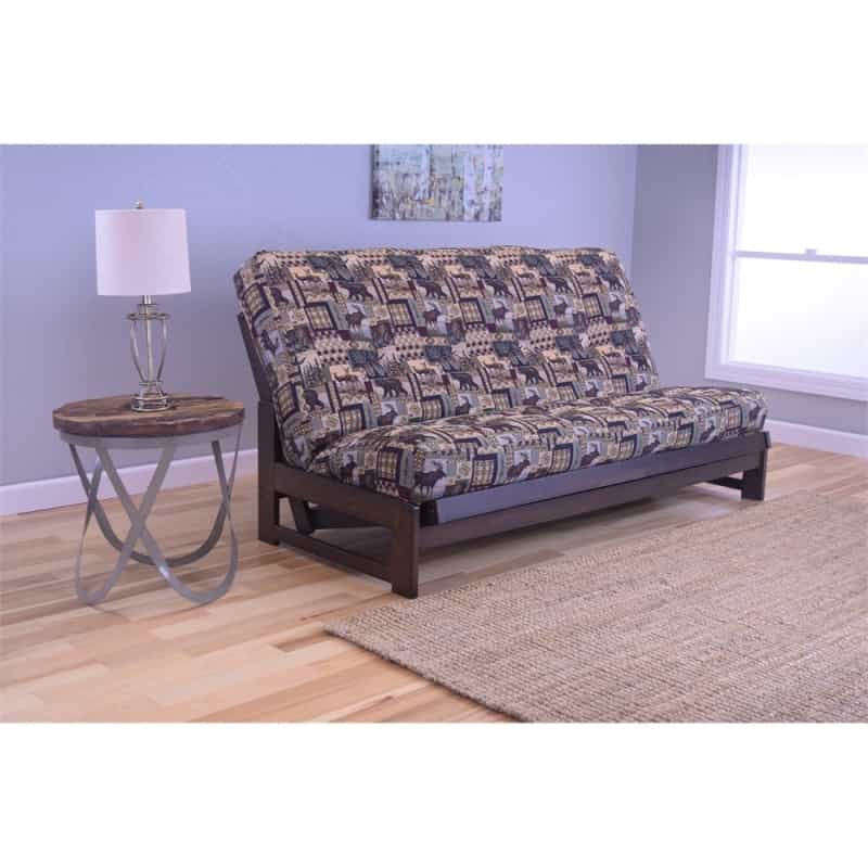 Aspen Frame/Reclaim Mocha Finish/Peter's Cabin Mattress