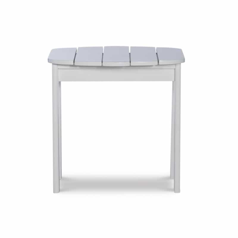 White Adirondack End Table
