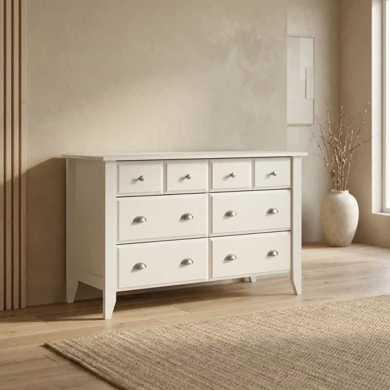 Shoal Creek Dresser, Soft White Finish