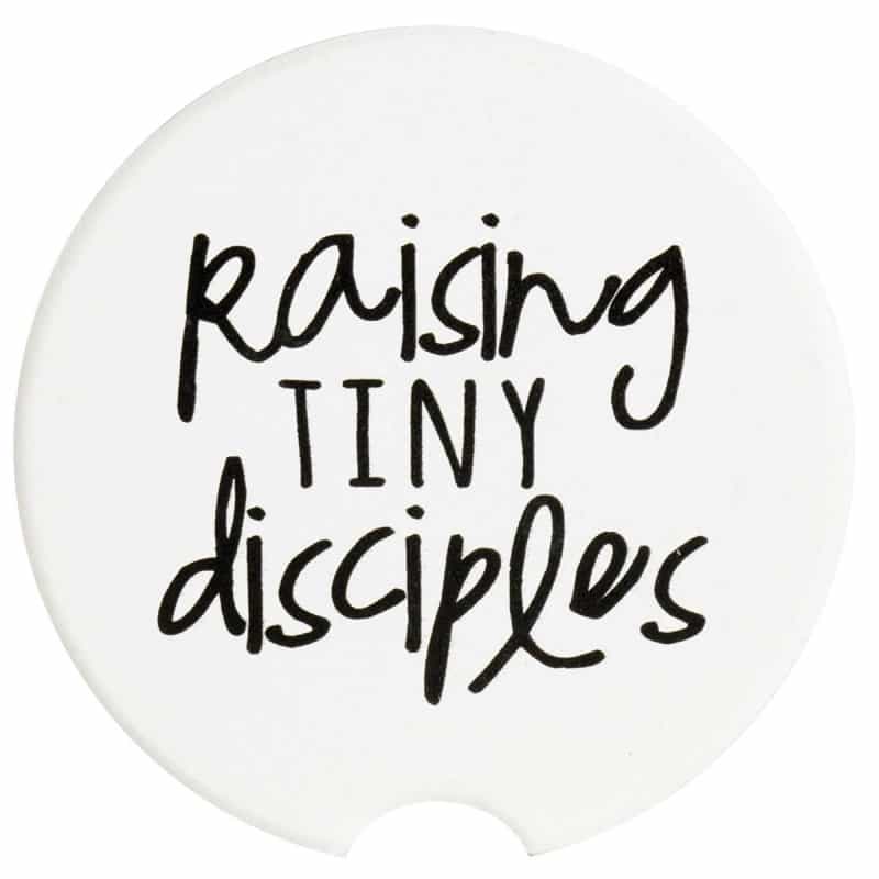 Car Coasters Raising Tiny Disciples 2 Pk