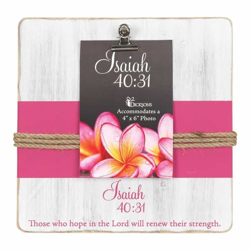 Plq Wall Those Who Hope Is.40:31 Mdf