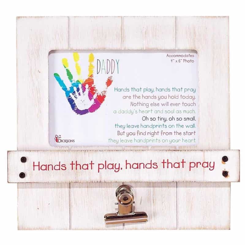 Wall Decor Daddy; Hands That Play & Pray