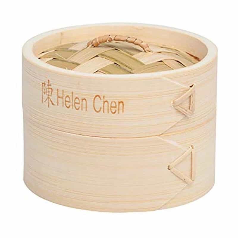 Helen's Asian Kitchen Dim Sum Bamboo Steamer 4" 2 Pack