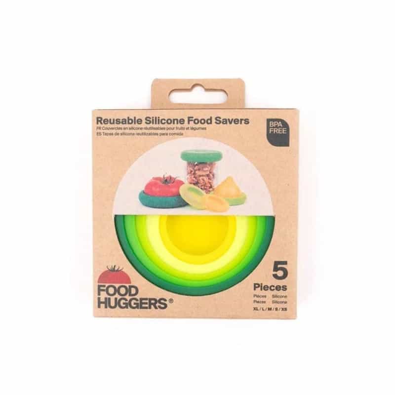Food Huggers Fresh Green Set Of 5 Huggers