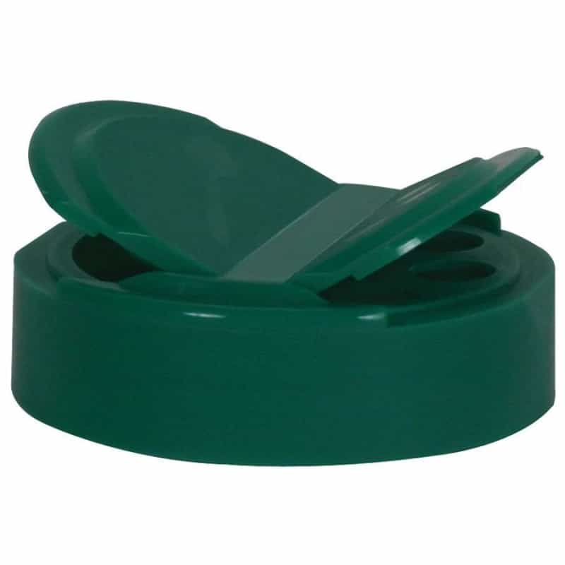 Green Pourable Lid For 1 Quart Plastic Container