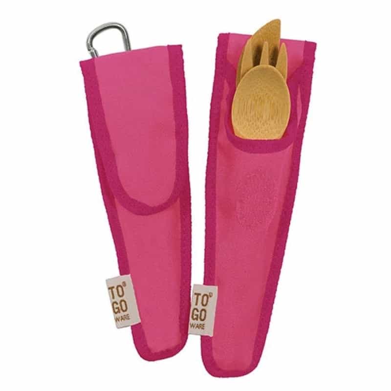 To-Go Ware Melon Pink Reusable Repeat Utensil Sets For Kids