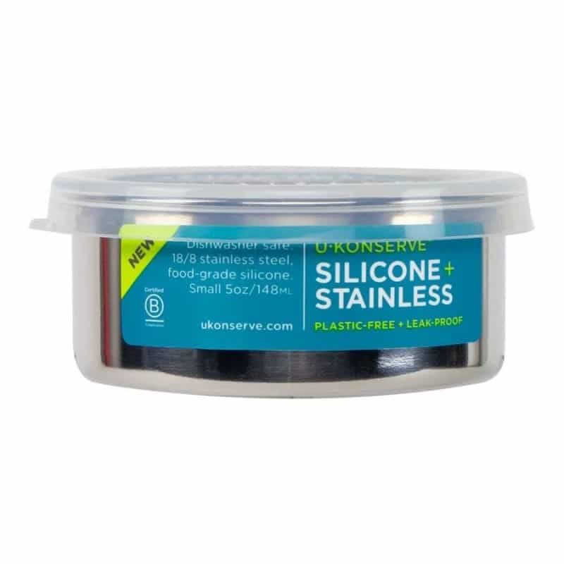 U-Konserve Round Small Stainless Steel Container 5 Oz
