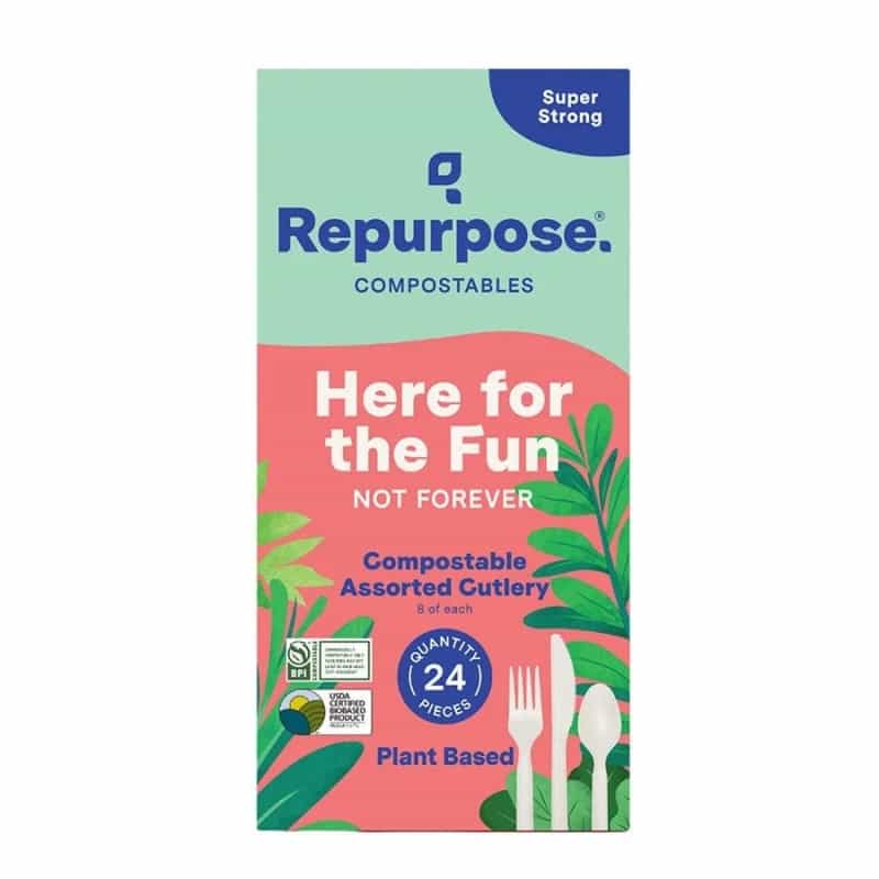 Repurpose Compostable Assorted Cutlery 24 Count